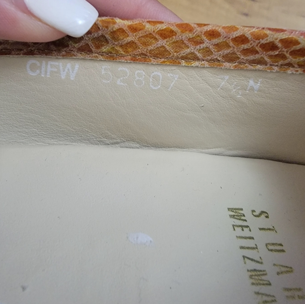 Stuart Weitzman Multi Color Loafers - image 4